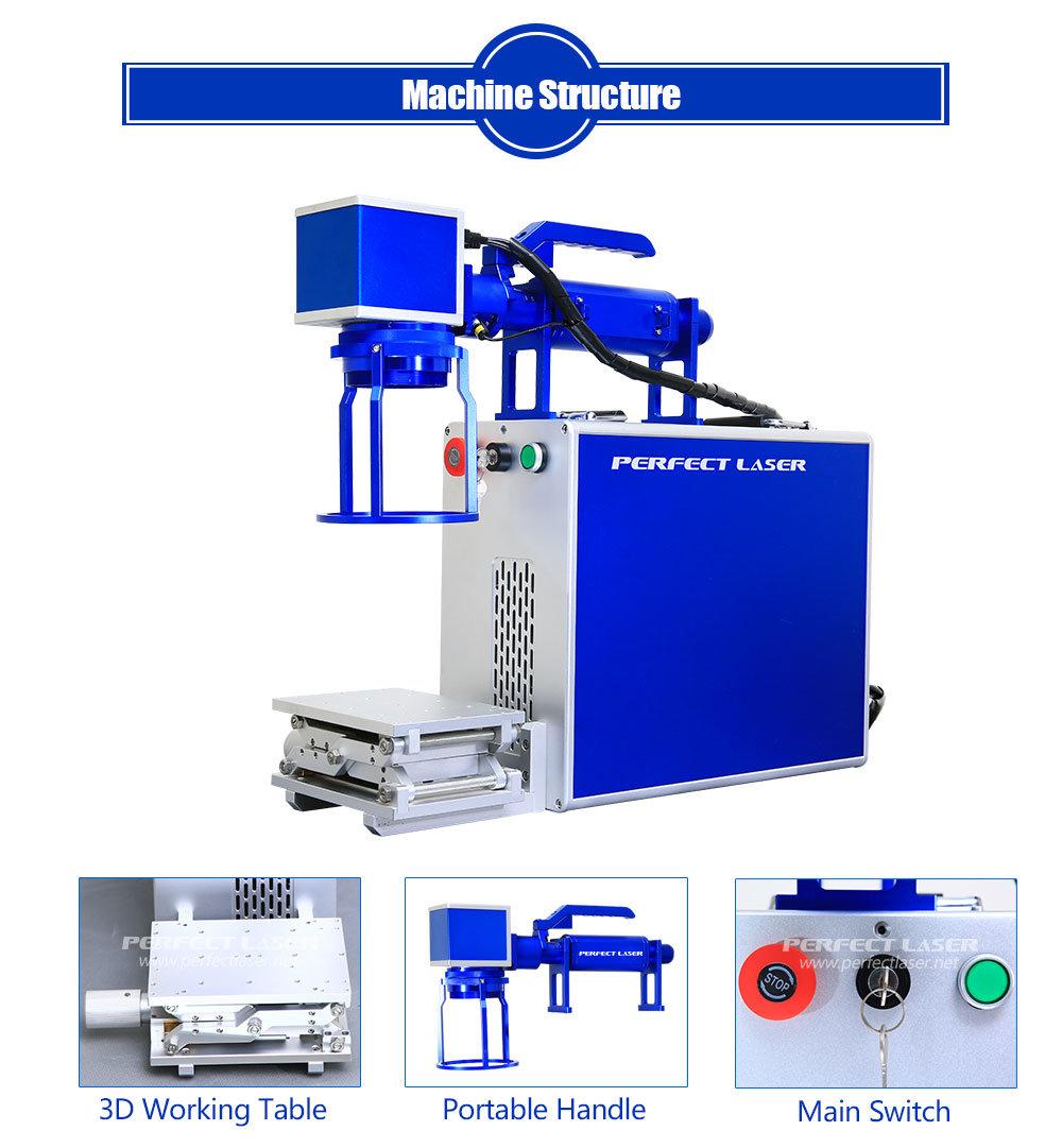 Customized Raycus Ipg Handheld Fiber Laser Marking Machine