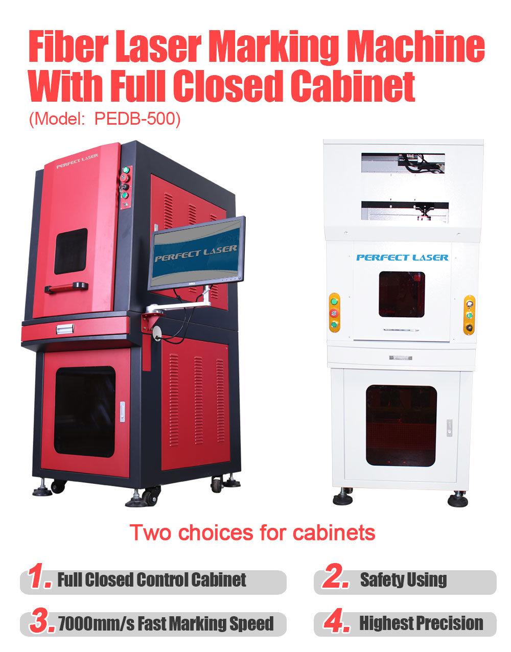 High Precision Fiber Laser CNC Laser Etching Marking Ceramic Machine
