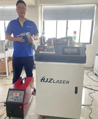 China Factory Hjz Laser 1000W 1.5kw 2kw Handheld Fiber Laser Welding Machines