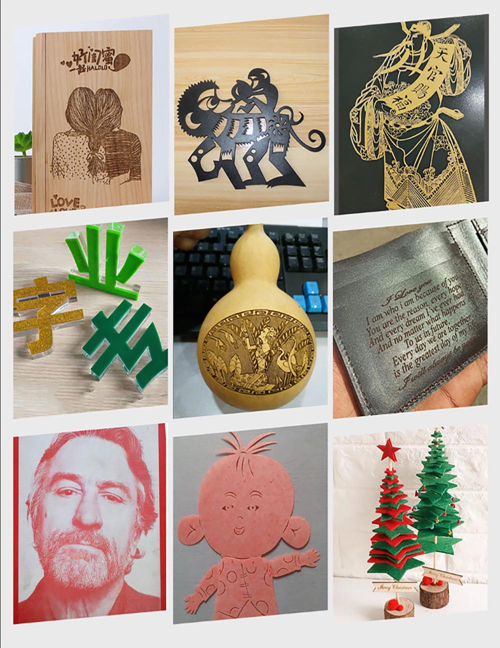 Fy1610 Feiyue Laser Gloss Inkjet Printer Wood Acrylic Glass PVC Toy Jigsaw Puzzle Phone Case UV Laser Cutting Machine