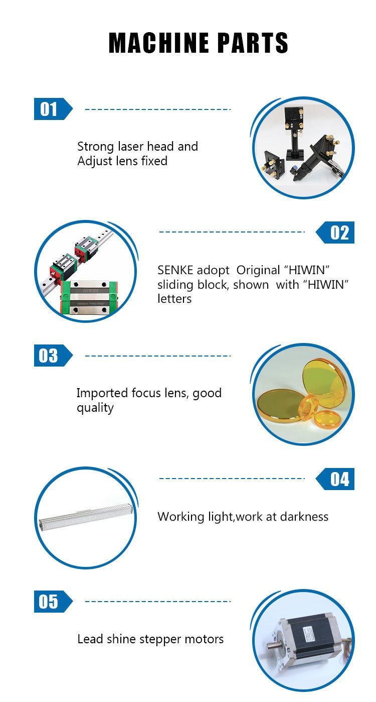 Metal/ Acrylic/Polywood/PVC CO2 Engraving and Cutting Machine