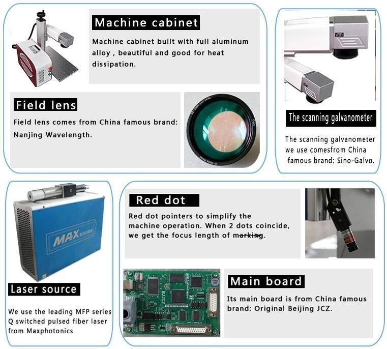 Mini Table Metal Laser Marking Machine