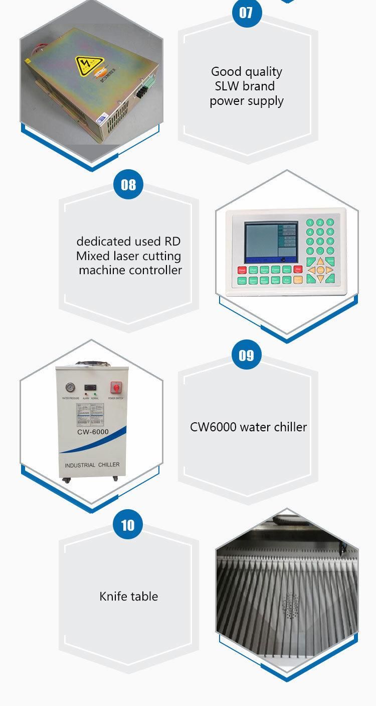 Senke 2022 New Update Gear Rack Transmission CO2 Laser Cutting Machine