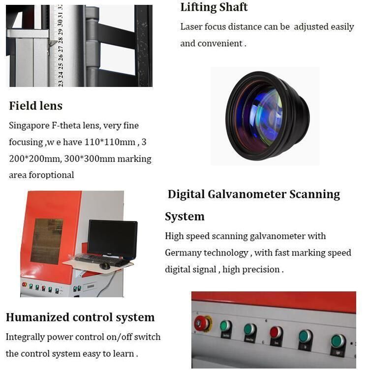 20W CO2 Laser Marking Machine Paper/Leather and Plastic Products Marking Machine