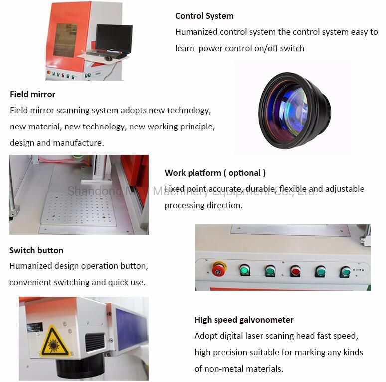 Davi CO2 Laser Marking Machine for Wooden/Acrylic/Leather