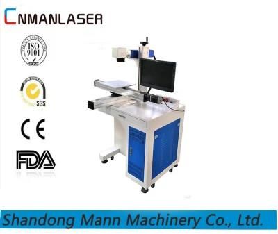 Easy Operating 3D Fiber Laser Marking Machine for Ring Glass