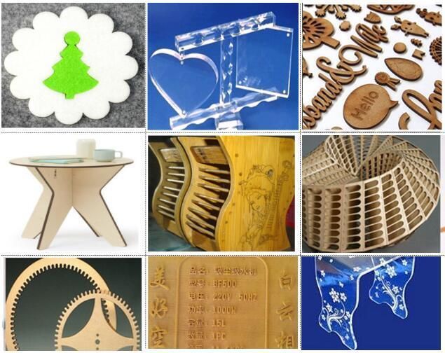 6090 80W/ 100W/ 130W Laser Cutting Machine Laser Cutter for Acrylic/ Wooden/ Leather