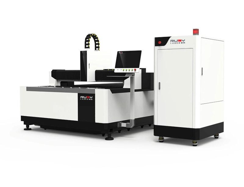CNC Fiber Metal Laser Cutting Machine for Stainless Steel Aluminum Brass Copper RF3015D