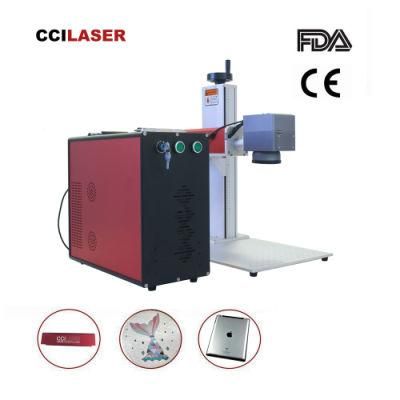 Mini Handheld Portable Fiber Laser Marking Machine for Metal Watch Key Knife Pen