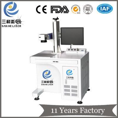 Sanhe High Precision 20W/30W Fiber Laser Marking Machine Price for Helmet ABS, Pes, PVC