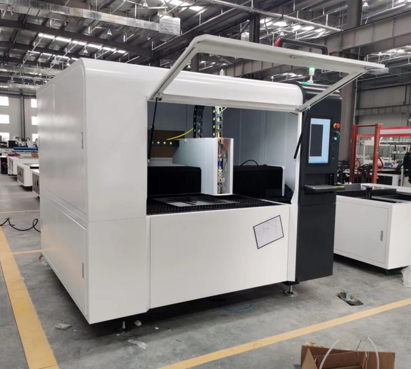 CNC Fiber 1000W 2000W 3000W Laser Cutter for Metal Cutting