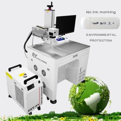 UV Laser Marker Machine for Plastic Tube Window Glass Ceramic