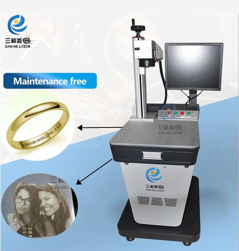 Laser Marking Machine, Low Price 10W 20W 30W 50W Fiber Laser Marking Machine for Metal and Nonmetal