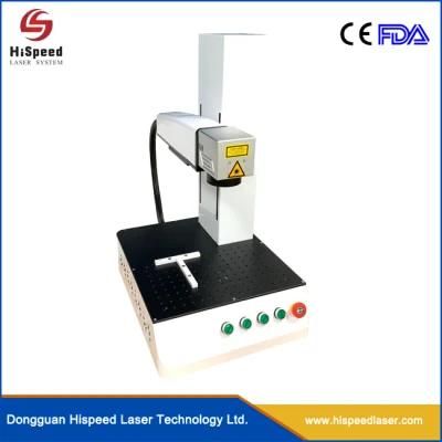Excellent Temperature Control Jewellery Laser Marking Machine for Engraving Patterns