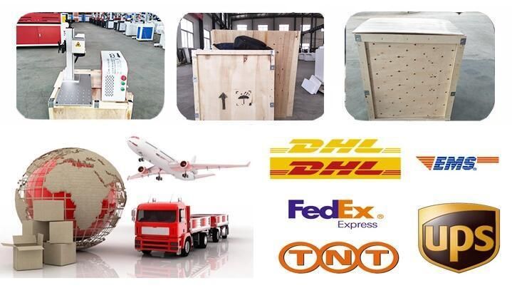 CNC 20W Fiber Laser Marking Machine for Gold Silver Steel