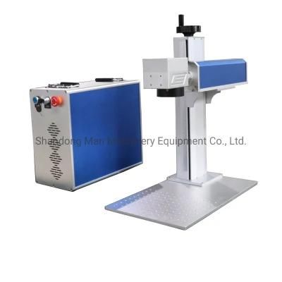 Raycus Fiber Mini Laser Marking Machine for Metal Plastic Keychain