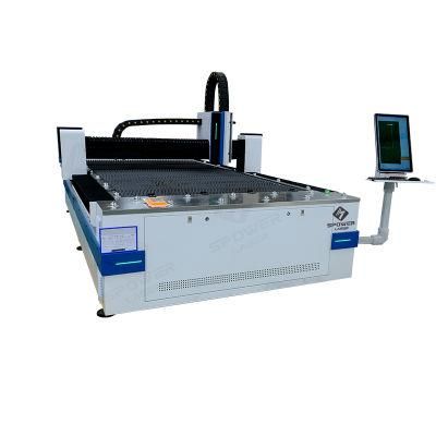 CNC Fiber Laser Cutting Machine 1500 W for Engraving Stainless Steelsoft Steel