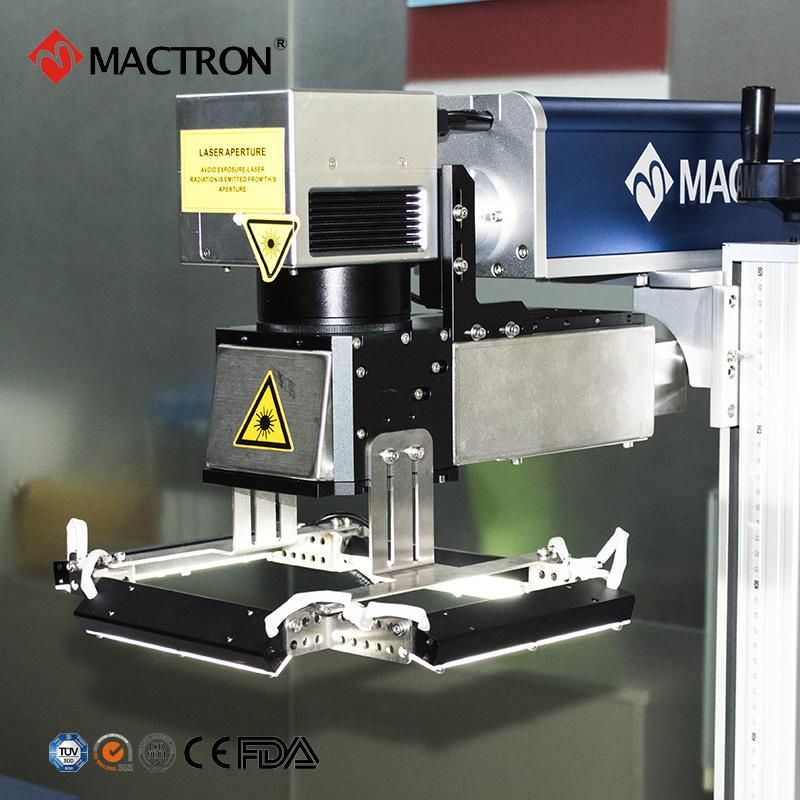 CCD Fiber Laser Marking Machine with Ipg Laser Generator