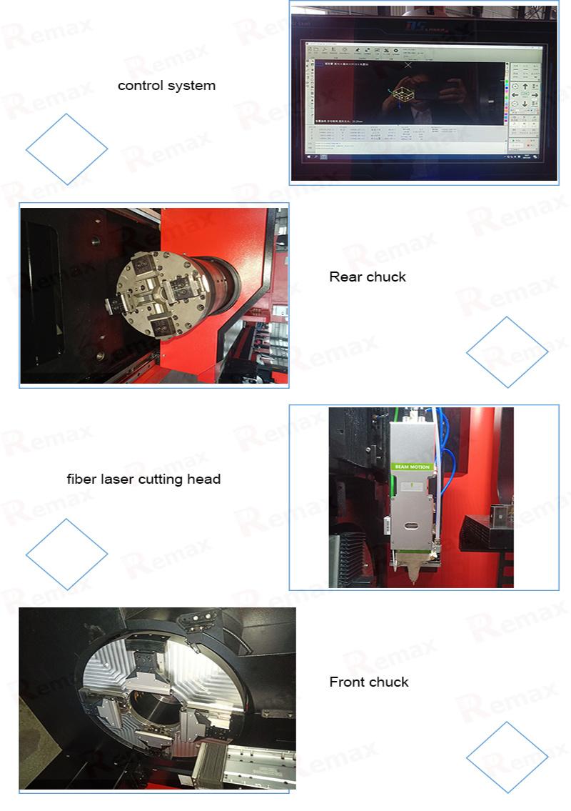 200*6000 CNC Fiber Laser Cutting Machine for Metal Tube and Pipe