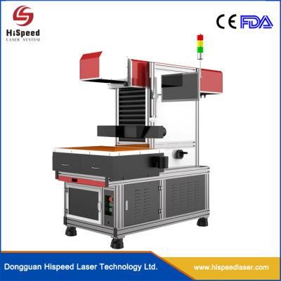 3D Dynamic CO2 100 W Reci Laser Tube Laser Marking Machine for Jeans Paper Marble Wood Non Metal Cutting Machine