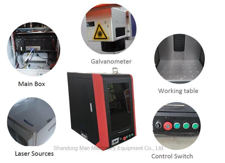 Small Laser Marker 20W Metal Laser Marking Engraving Machine Price