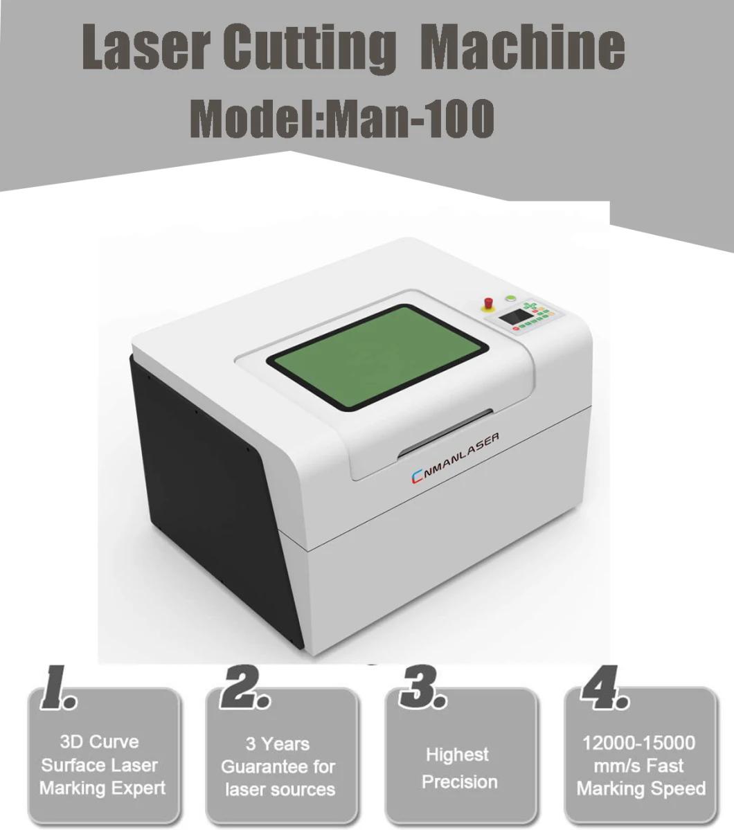 CNC CO2 PVC Wood Cutting Screen Protector Laser Cutter Machine for Textile Fabric Cloth