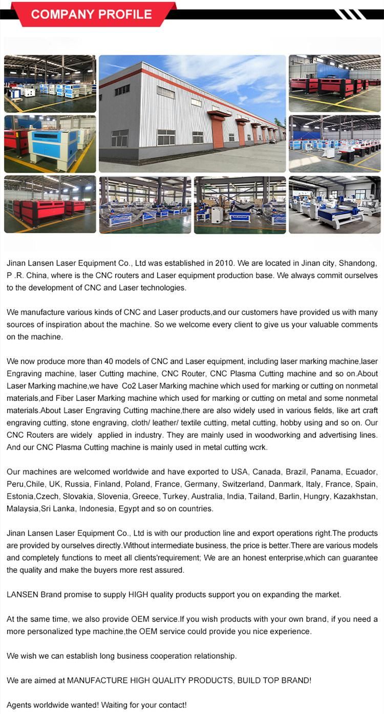 Motor Lifting Laser Etching Machine for Stone Granite Marble Engraving