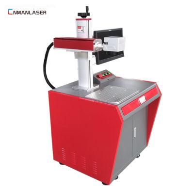 Air Cooled 30W Industrial Laser Marking Machine on Aluminum Nameplate