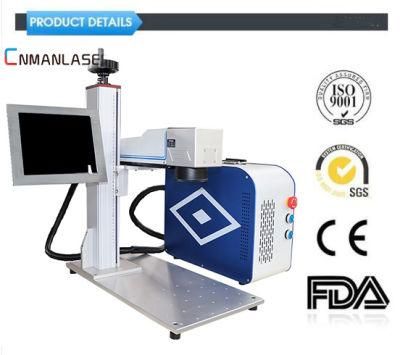 30W Fiber Metal Laser Marking Machine Laser Equipment for Jewelry, Gold and Silver