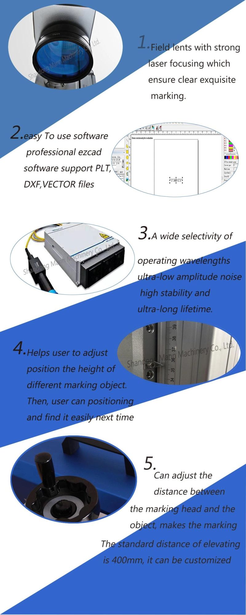 Fiber Laser Marking Machine for Qr Code Bar Code Date of Manufacture