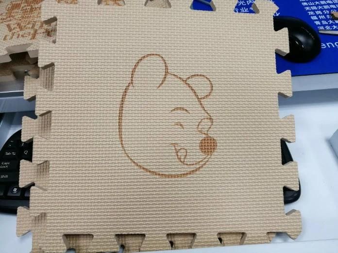 Dapeng Laser Marking on The Fly Automatic Engraving Machine