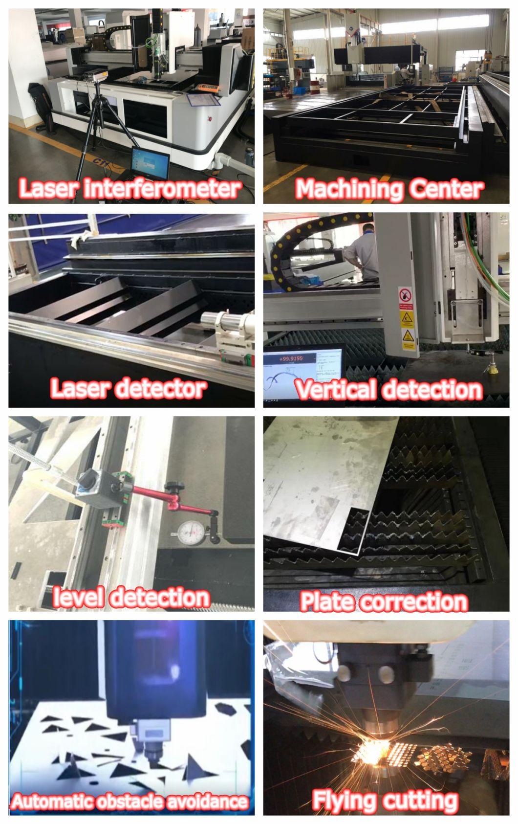 Full Cover Exchange Table Tube Cutting Ipg1500W Ss Fiber Laser Cutting Machine
