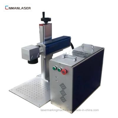 20W 1064nm Wave Small Laser Marking Machine for Metal Plastic
