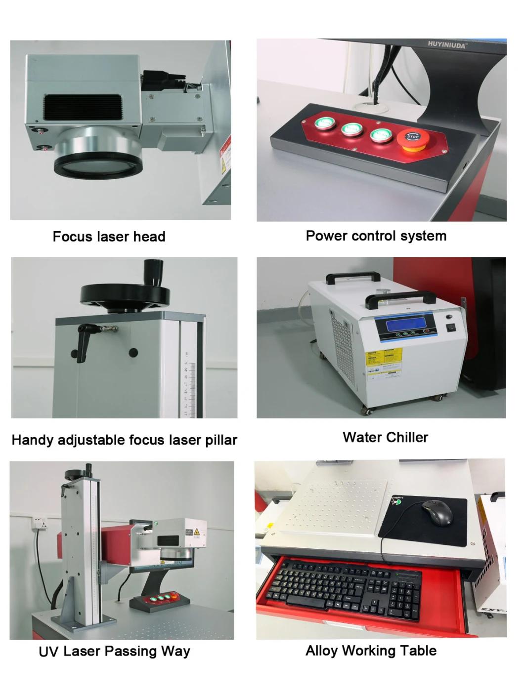 Ultrahigh Accuracy and Fineness Air Cooling Laser Logo Marking Equipment