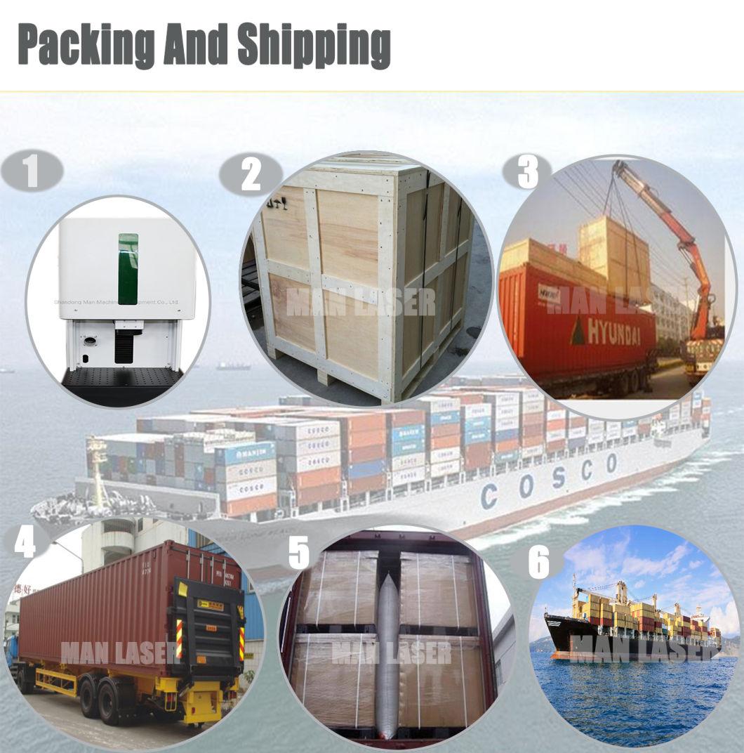 20W Fiber Laser Marking Machine for Smart Home Brand Marking Light Switch Button Light Lamp