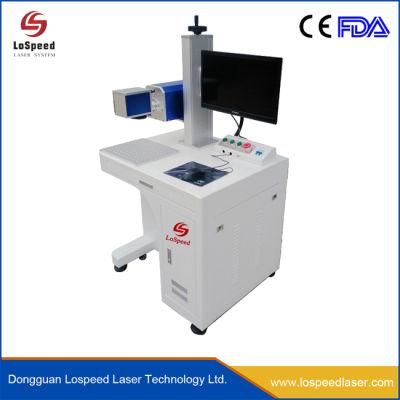 CO2 Laser Marking / Engraving / Printing Machine for Leather / Plastic
