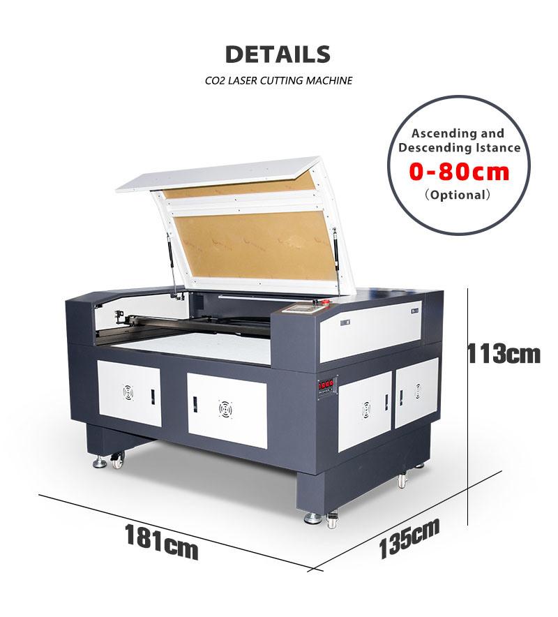 High Quality 150 Watts Wood Craft Laser Engraving Cutting Machine Exporter