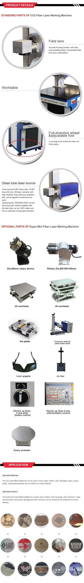 Synrad 30W Desktop CO2 Laser Marker for Acrylic Logo Printing