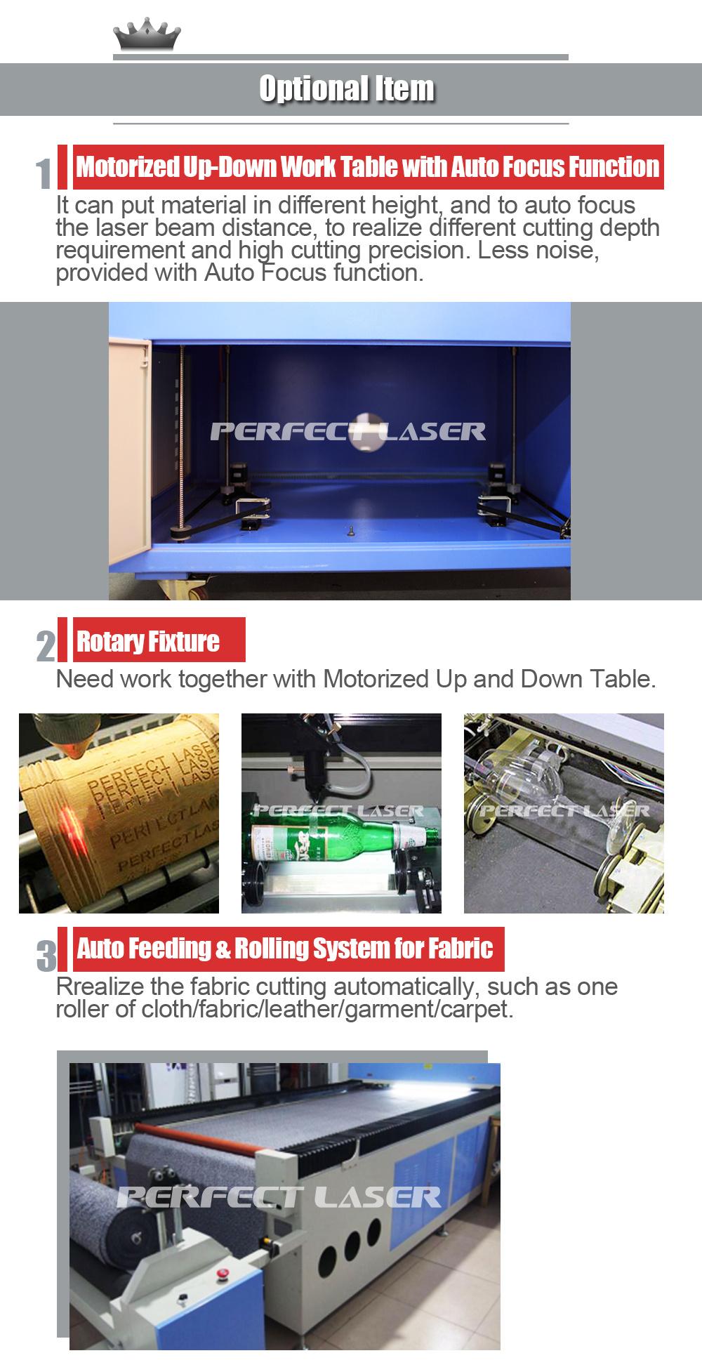 1325 60W/ 80W/ 100W Wood/ Acrylic/ Fabric Leather Laser Cutter