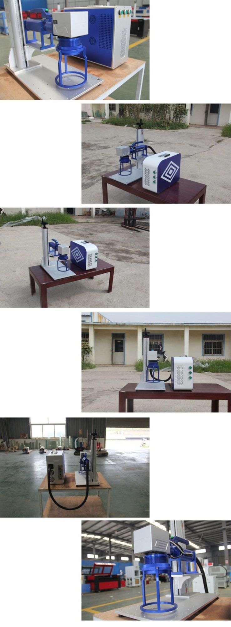 Handheld Portable 30W Fiber Laser Marking Machine for Metal