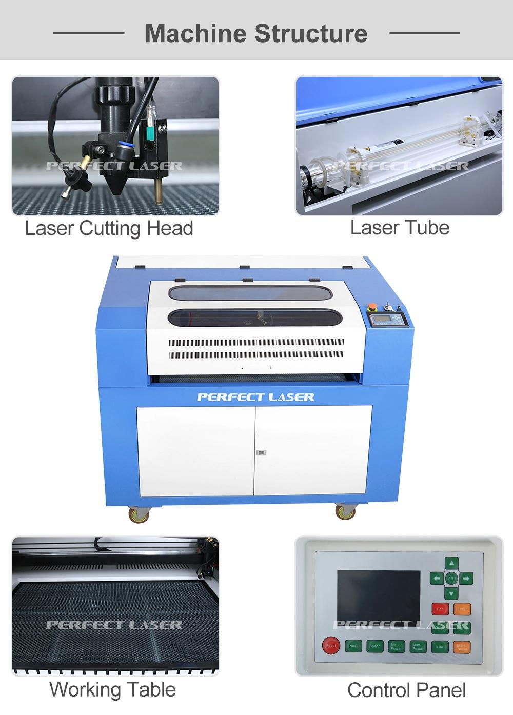60W CO2 Wood Acrylic Laser Engraving Cutting Machine