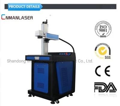 30W Metal Optical Fiber 3D Laser Marking Engraving Etching Machine with Rotary Devic