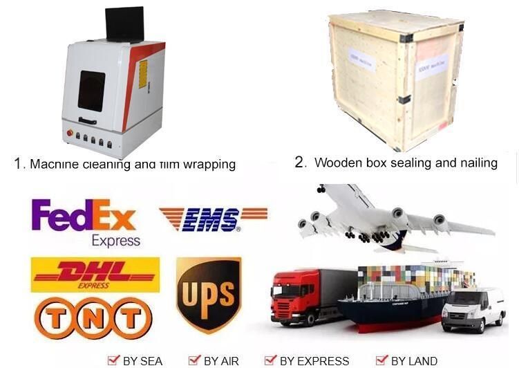 20W Optical Fiber Laser Marking Machine for Metal Seal Metal Stamp