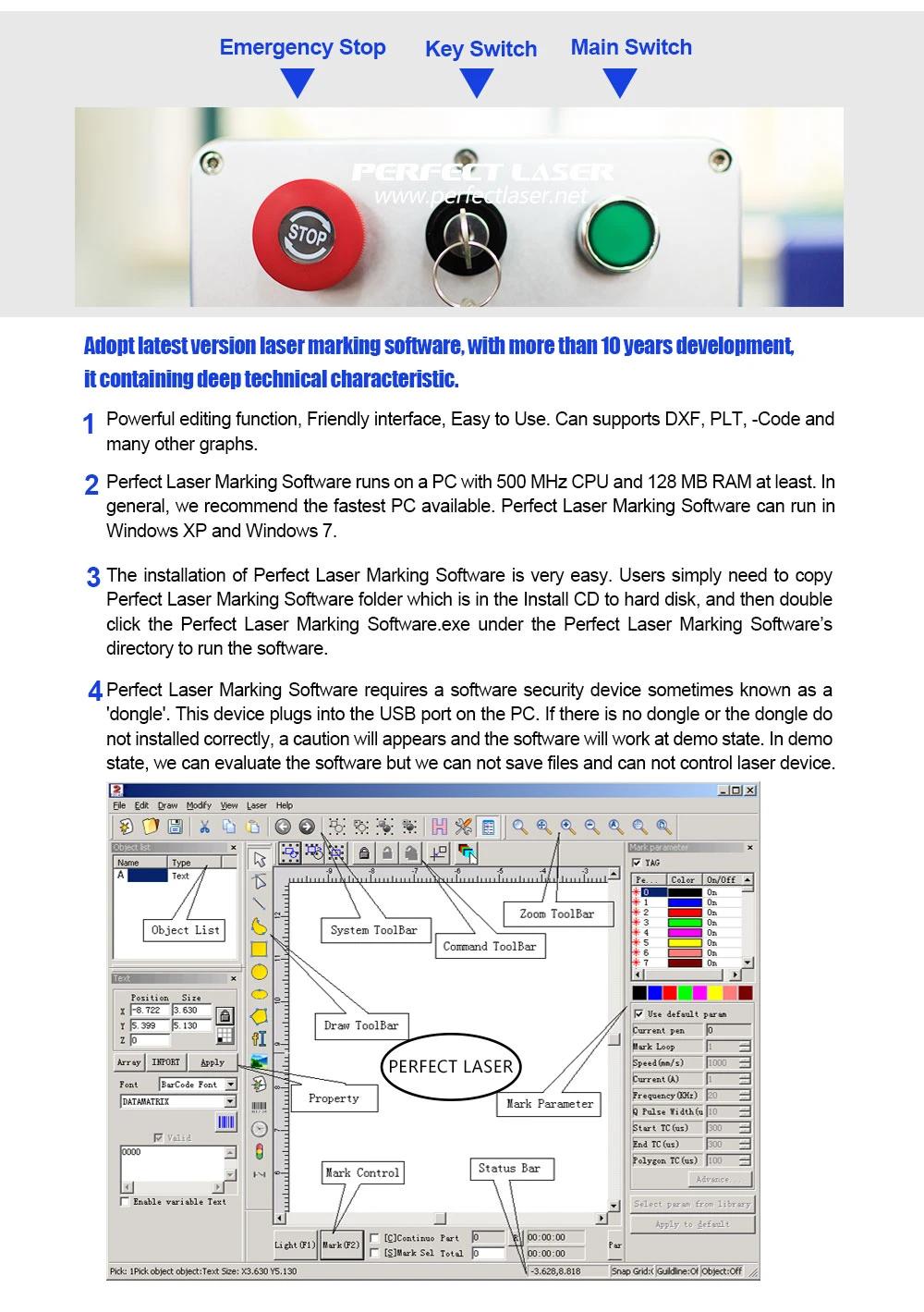 Low Price Desktop Portable Optical Fiber Laser Marking Printing Machine
