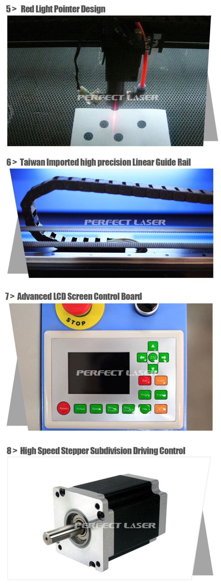 CO2 Laser Engraving Cutting Machine for Cloth Shoes Leather Fabric