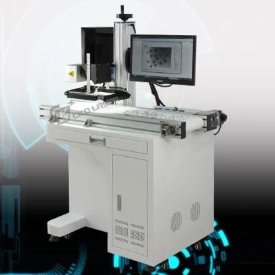 Vision Location Automatically Position Laser Engraving Machine for Number Name Plate Bottle Phone Case Small Component