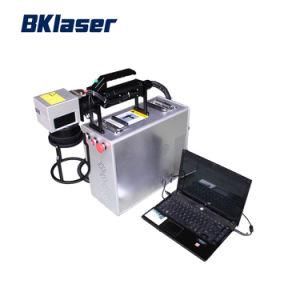 HS Code Handheld Fiber Laser Marking Machine Stainless Steel Tags Laser Engraving Machine
