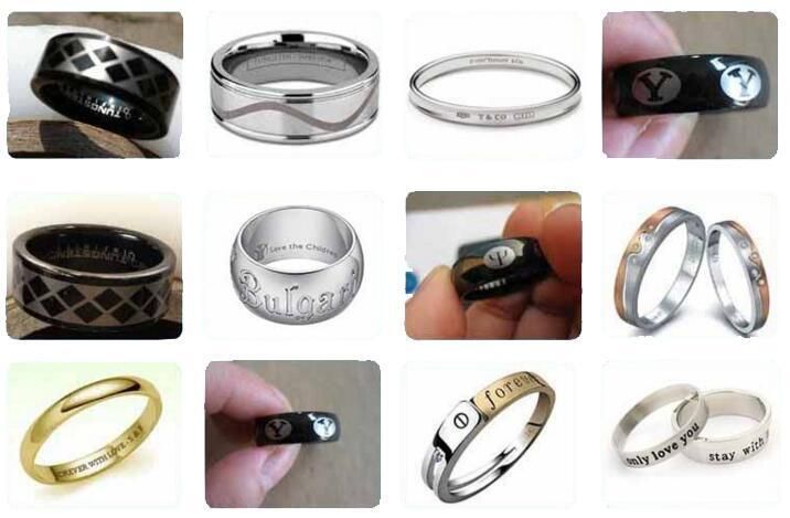 Automatic 20W Fiber Laser Marking Machine for Pen Label Plastic Ring