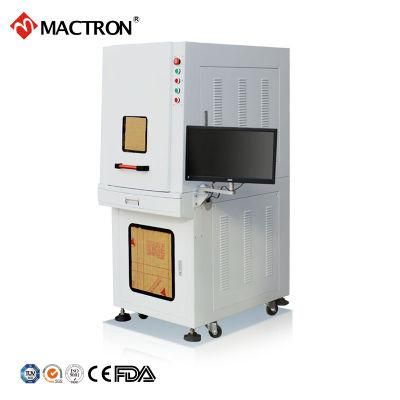High Speed Laser Marking Engraving Machine on Plastic Cup