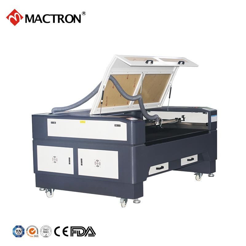 Acrylic Leather Glass Stone Wood Paper Card Laser Cutting Machine with Smoke Purification System
